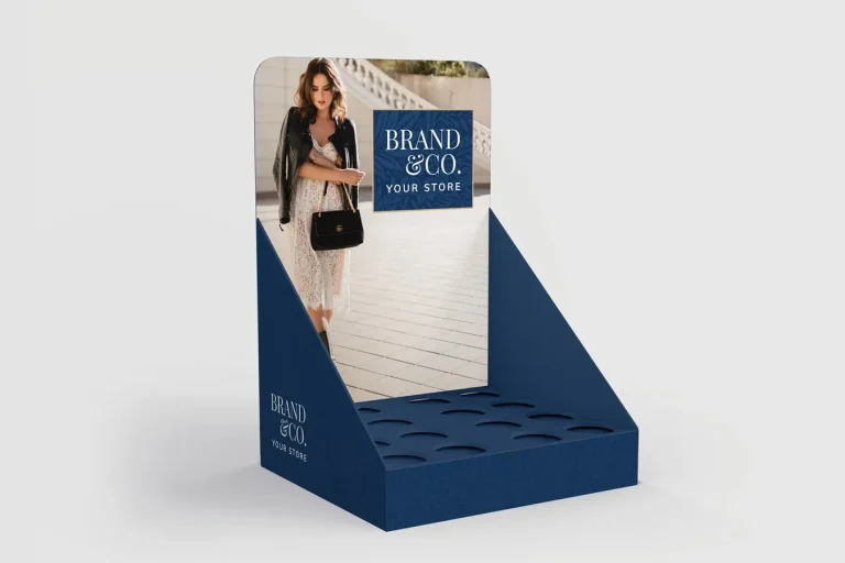 Countertop display for accessories at checkout in retail store