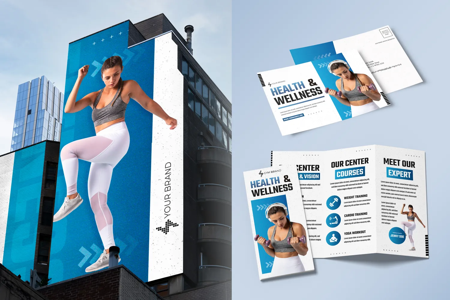 Improve Consistency branded print materials